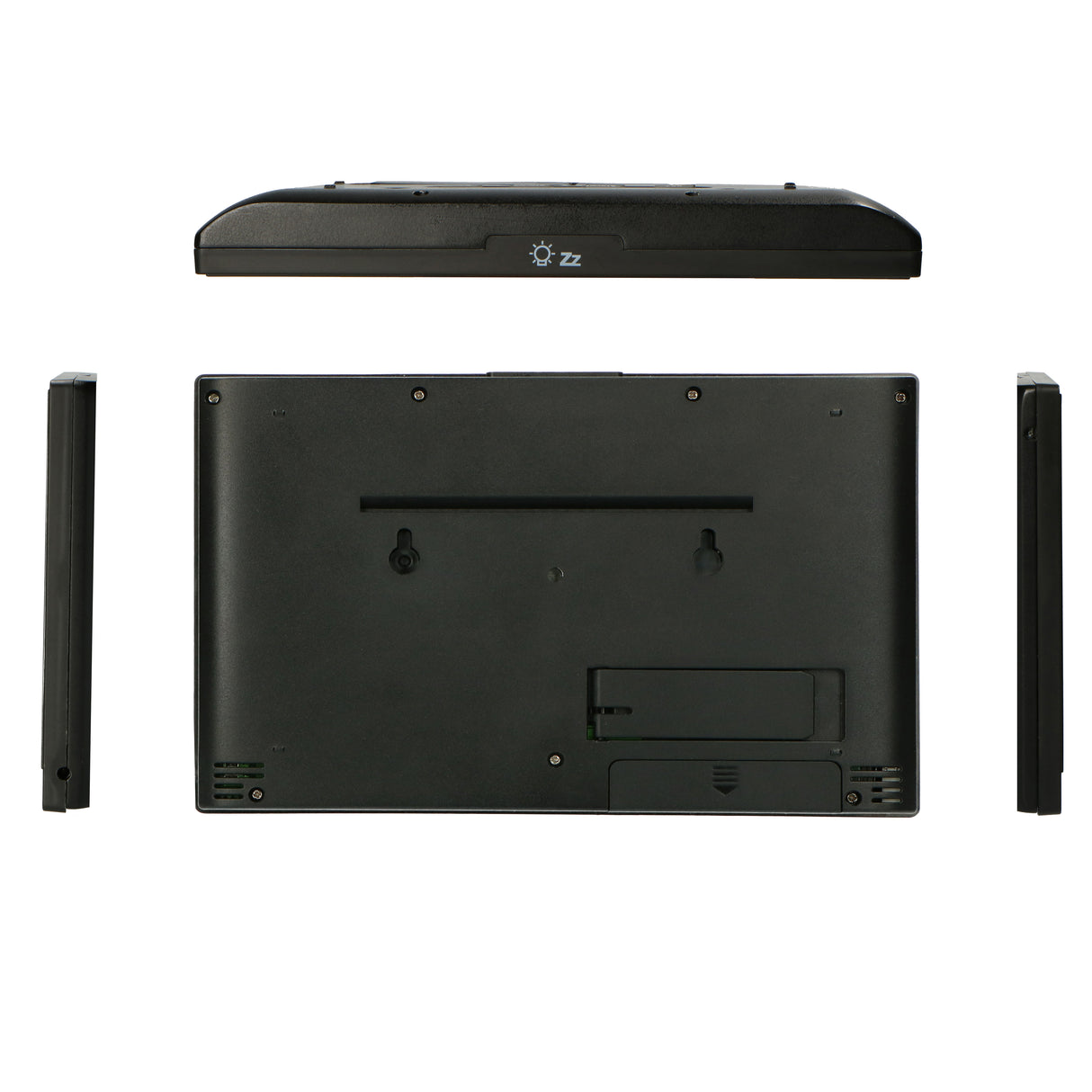 Alecto WS3875 - Professionelle 6-in-1 Wetterstation - Kabelloser Außensensor - Schwarz