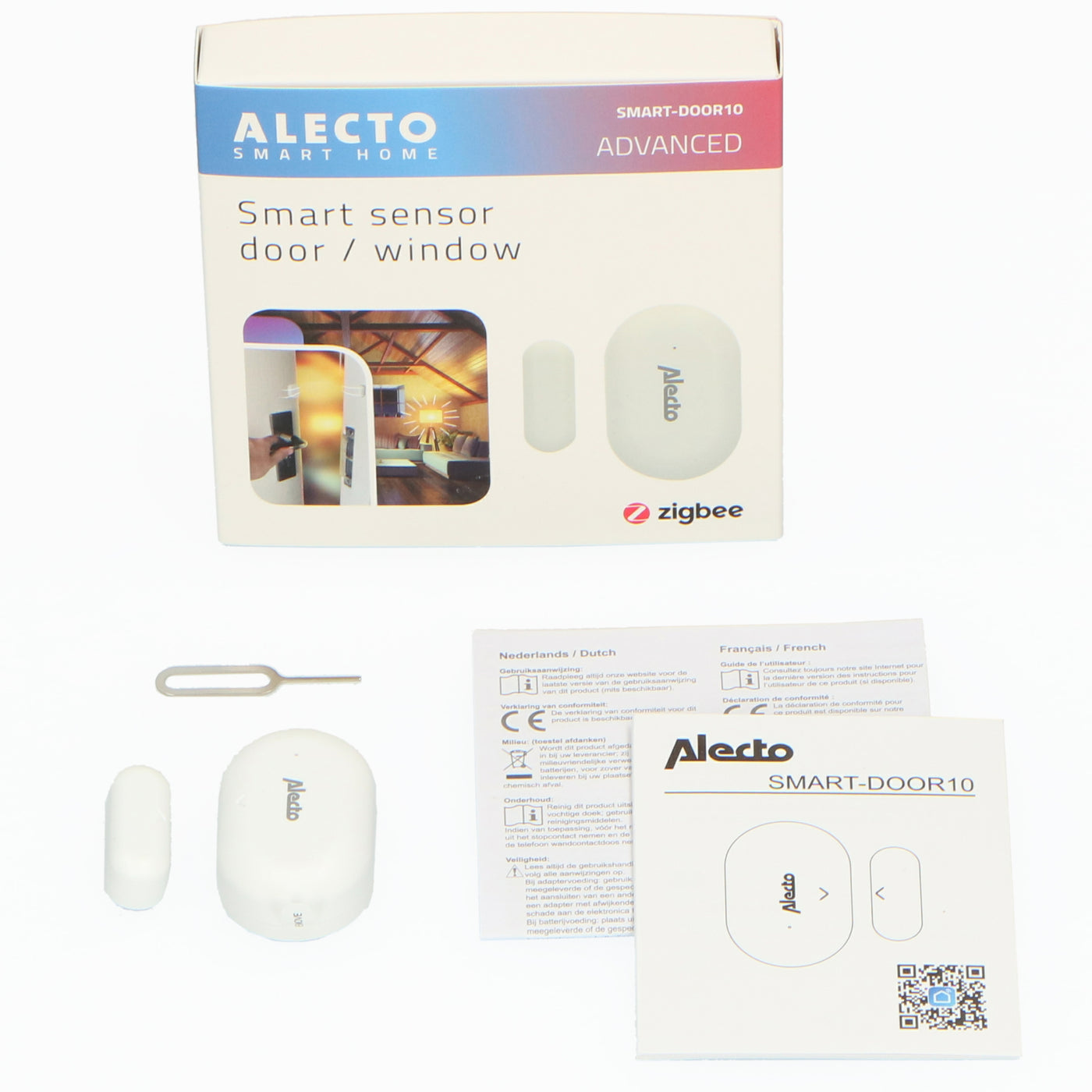 Alecto SMART-DOOR10 - Smarter Zigbee Fenster-/Türsensor