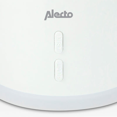 Alecto BC-24 - Ultraschall-Luftbefeuchter, für die richtige Luftfeuchtigkeit, Weiß
