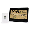 Alecto WS-2300 - Wetterstation mit kabellosem Außensensor, schwarz