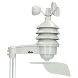Alecto WS3875 - Professionelle 6-in-1 Wetterstation - Kabelloser Außensensor - Schwarz