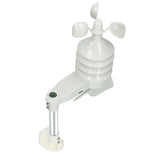 Alecto WS3875 - Professionelle 6-in-1 Wetterstation - Kabelloser Außensensor - Schwarz