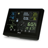 Alecto WS3875 - Professionelle 6-in-1 Wetterstation - Kabelloser Außensensor - Schwarz