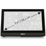 Alecto WS3875 - Professionelle 6-in-1 Wetterstation - Kabelloser Außensensor - Schwarz