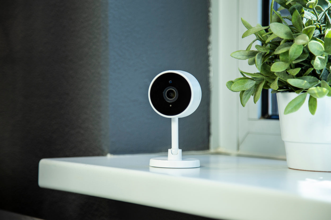 Alecto SMART-CAM10 - Smarte WLAN-Kamera, für Hausautomatisierung geeignete IP-Kamera