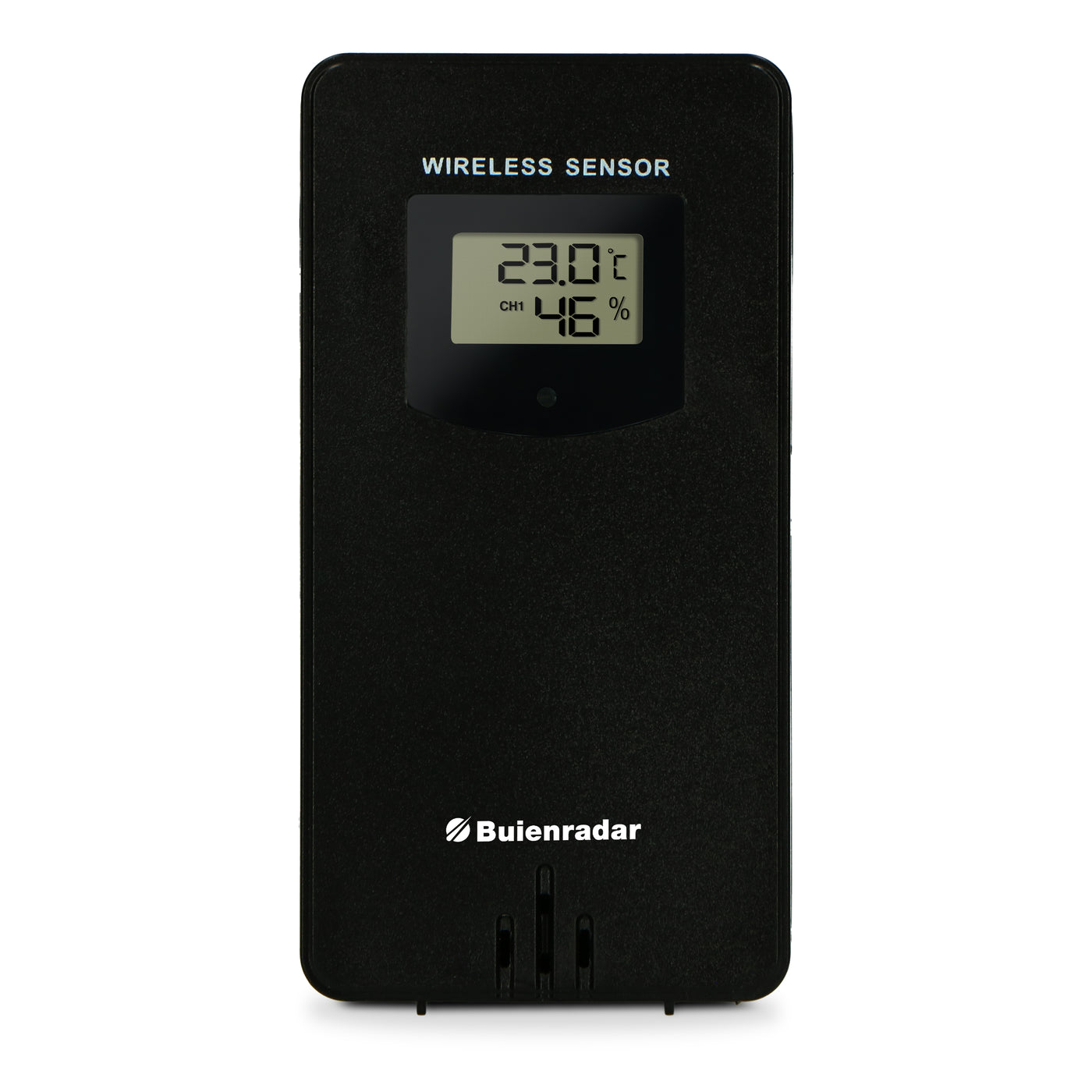 Buienradar BR900 - 3 in 1 WLAN-Wetterstation mit App und kabellosem Außensensor, schwarz