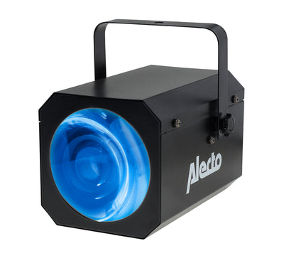 Alecto LE-180 - LED Discolampe, Effektstrahler mit DMX-Ein- und Ausgang und 8 vorprogrammierte Lichteffekte