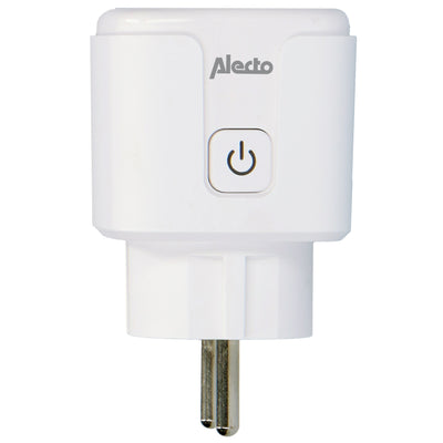Alecto SMART-PLUG20 - Smarter WLAN-Zwischenstecker mit Stromzähler, 16 A, 3680 W