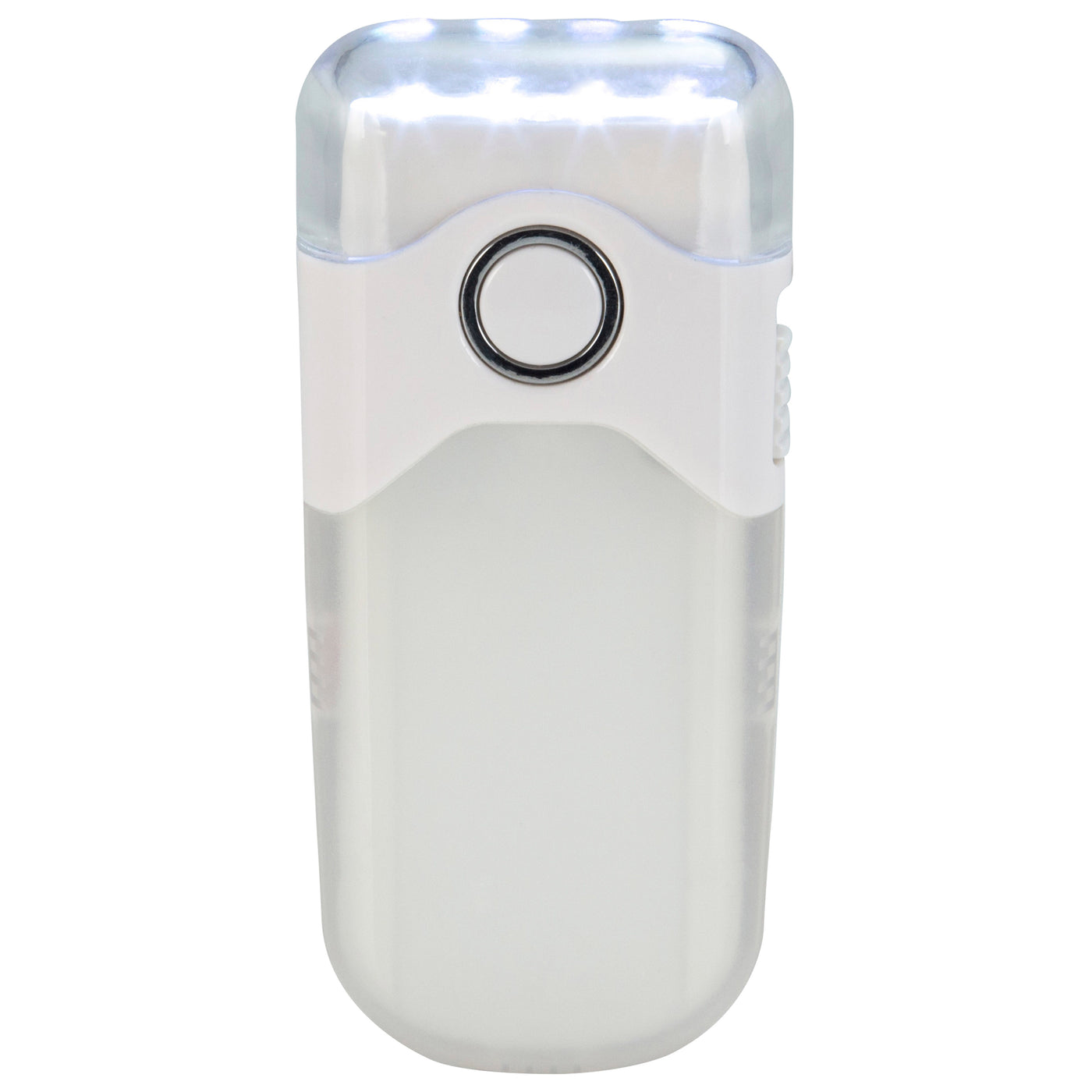 Alecto ATL-80 - Aufladbare LED-Taschenlampe/LED-Nachtlicht mit Sensor, Weiß