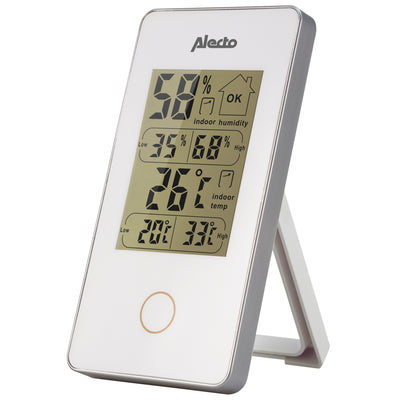Alecto WS-75 - Digitales Thermometer / Hygrometer, weiß