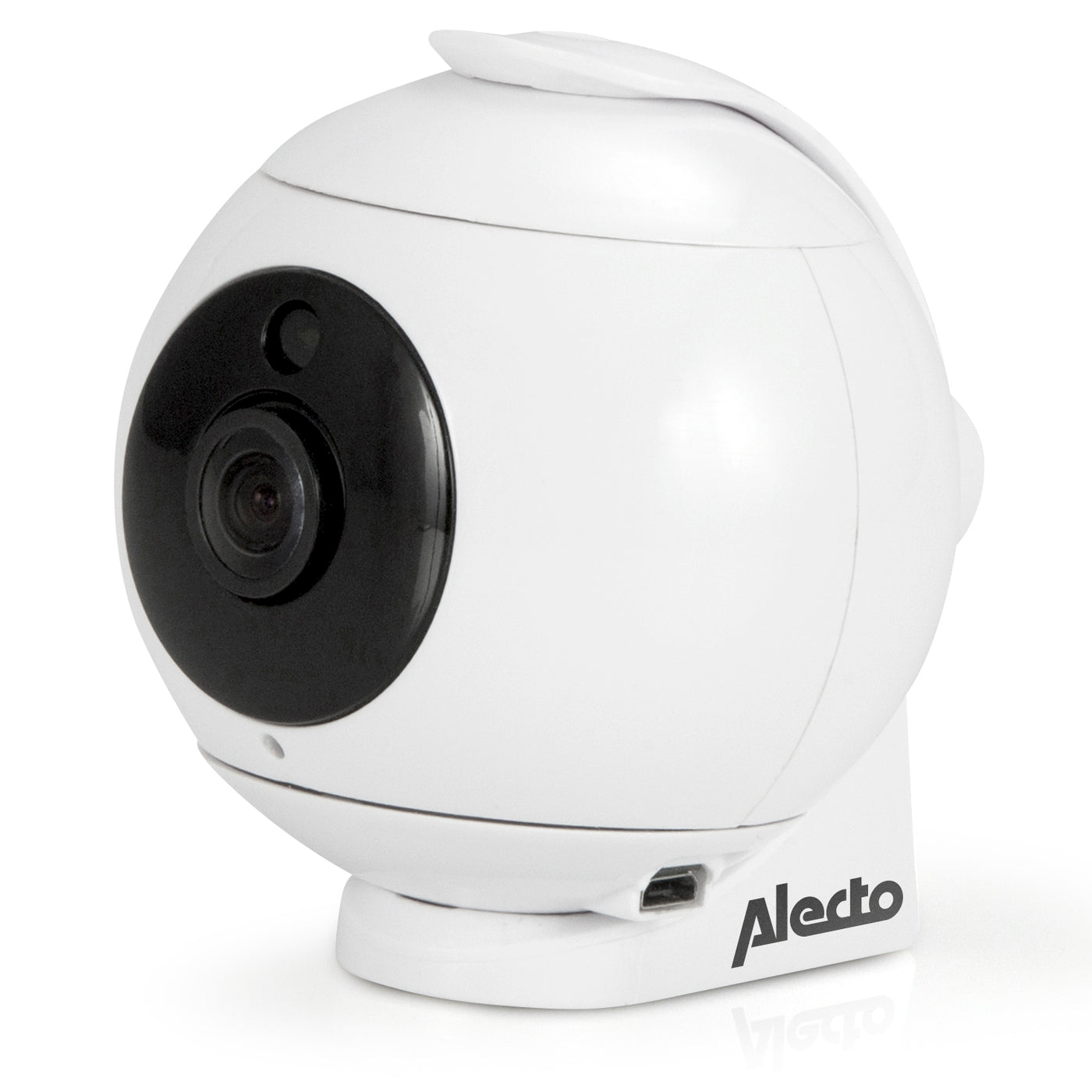 Alecto DVC-180 - WLAN-Innenkamera mit 180 Grad Bildwinkel - Weiß